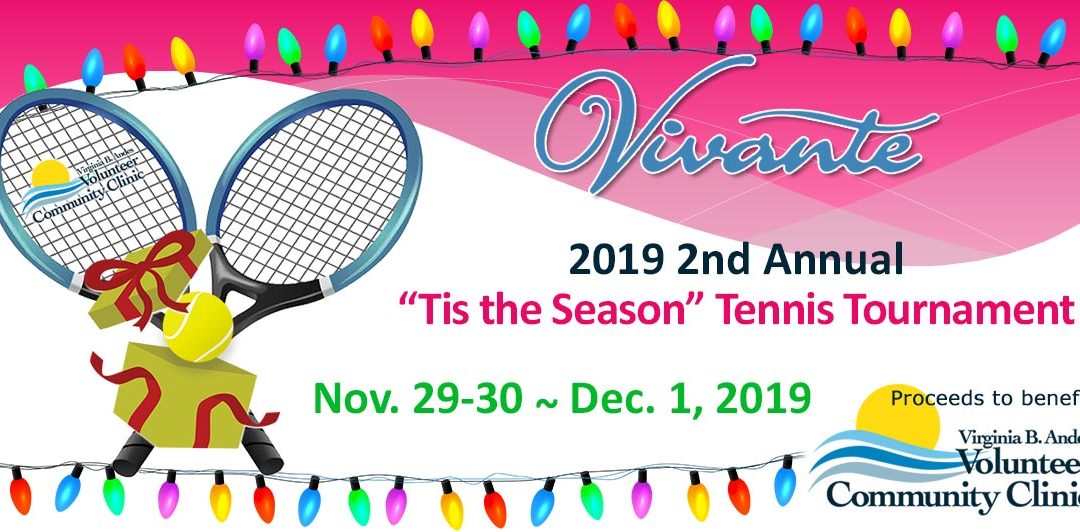 2019 ‘Tis the Season Vivante Tennis Tournament Winners