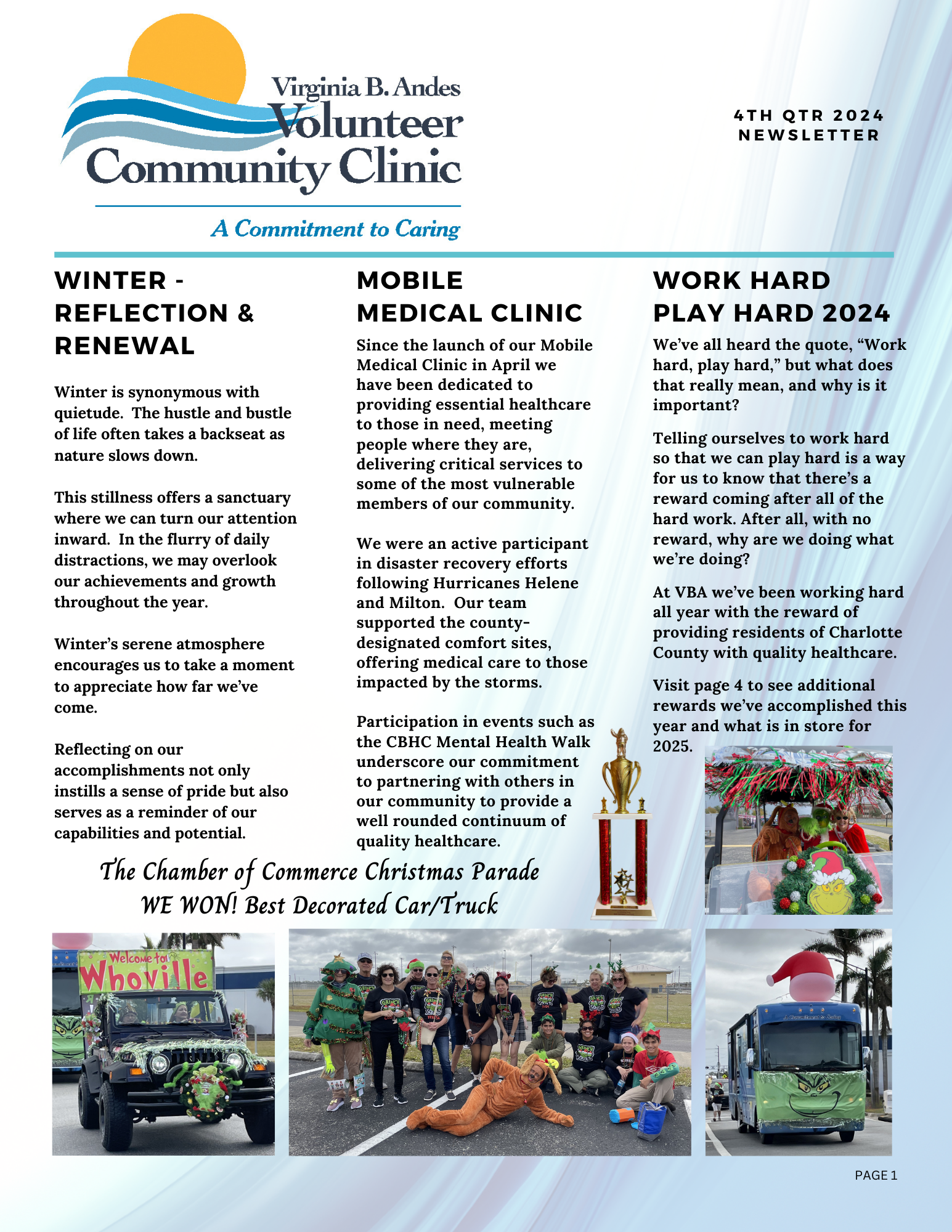 4th Qtr 2025 Newsletter