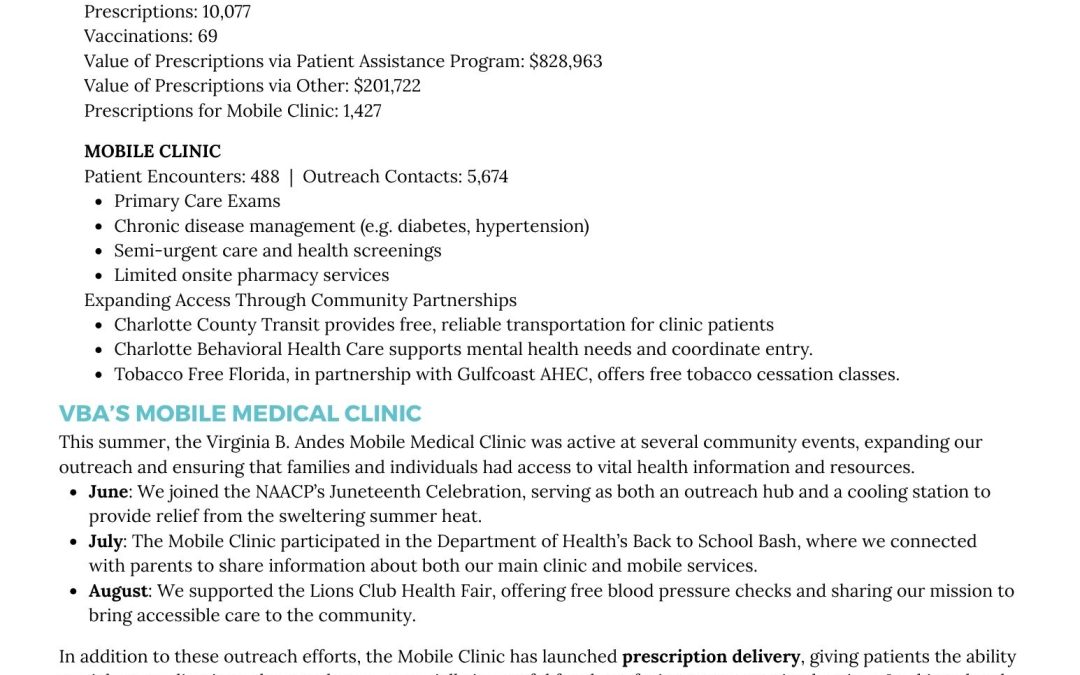 3rd Qtr 2025 Newsletter